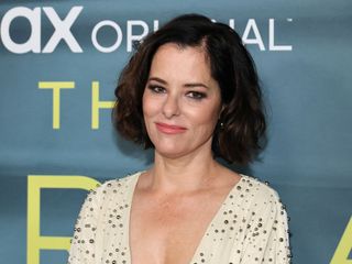 Parker Posey attends the New York premiere of 'The Staircase'